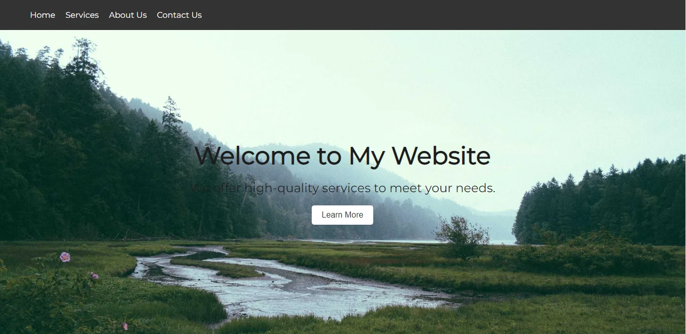 Ai Simple Website